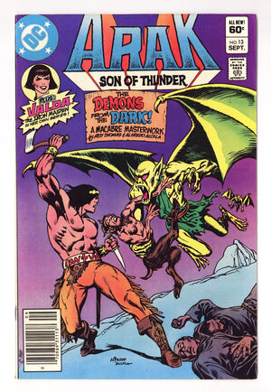 Arak / Son of Thunder   13  Mid Grade   (1982)   Newsstand