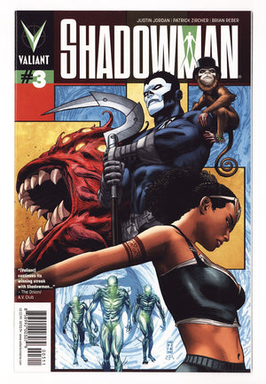 Shadowman Vol 4 3  High Grade   (2013)   Cover A - Patrick Zircher