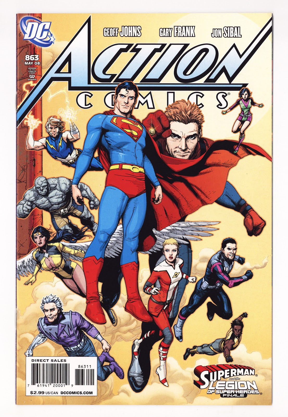 Action Comics Vol 1 863 High Grade (2008) 