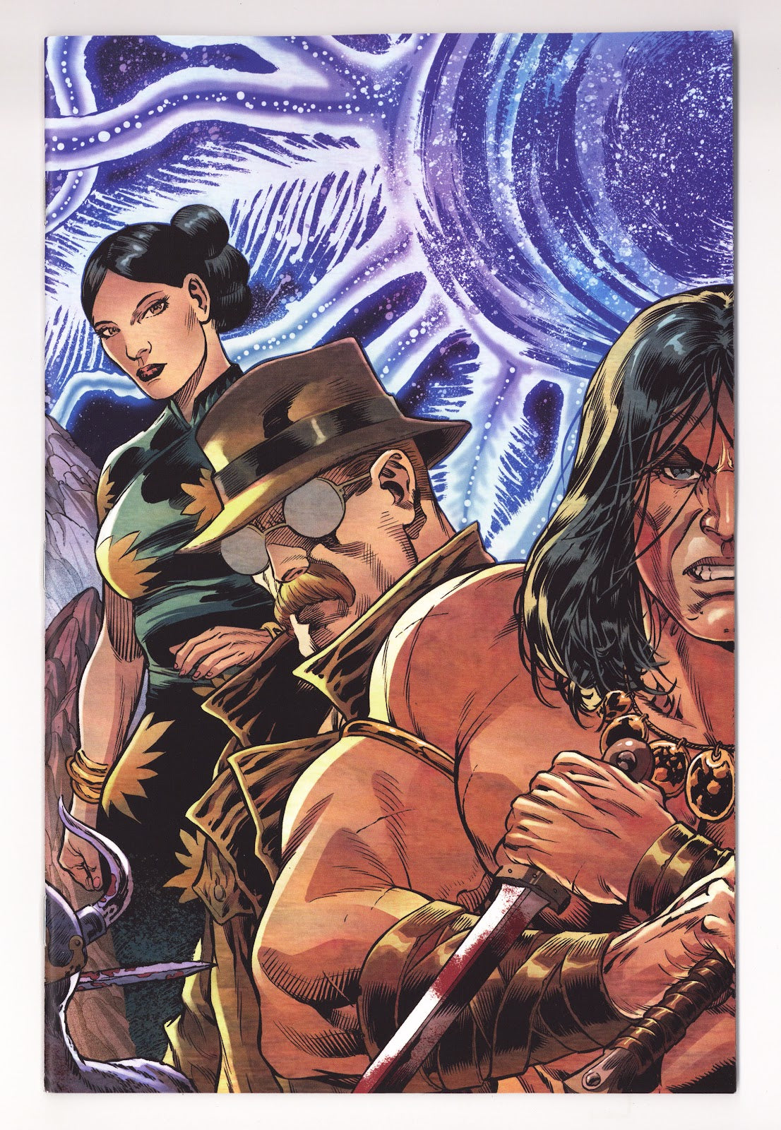 Conan the Barbarian Tides of the Tyrant King #2 (2026) Merino Virgin Connecting Variant