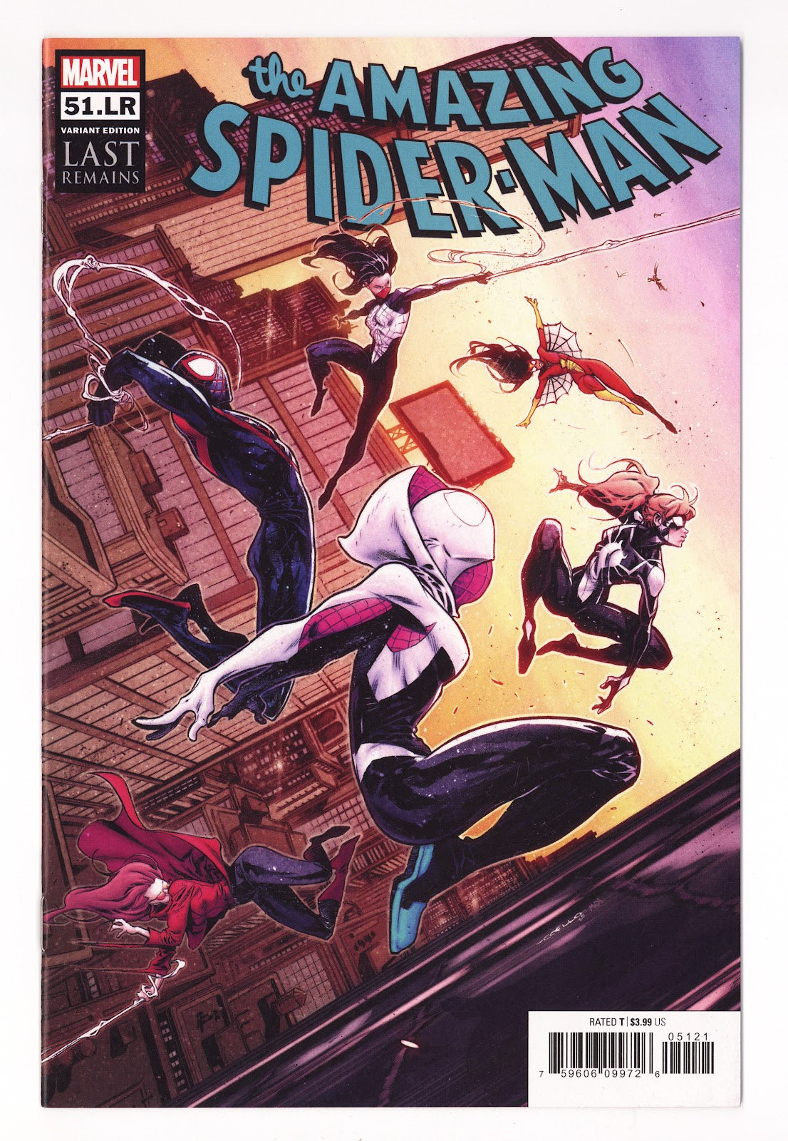 Amazing Spider-Man Vol 5 51.LR High Grade (2021) Coello Variant 