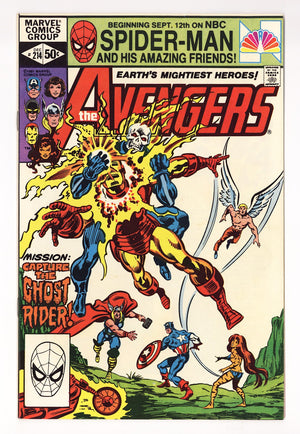 The Avengers Vol 1 214  Mid Grade   (1981)