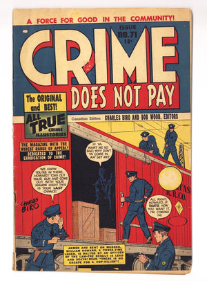 Crime Does Not Pay   71  VG (4.0)   (1949)