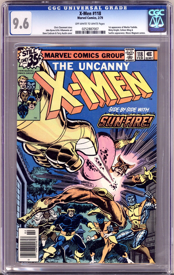 The X-Men Vol 1 118 CGC 9.6 (NM+) (1979)