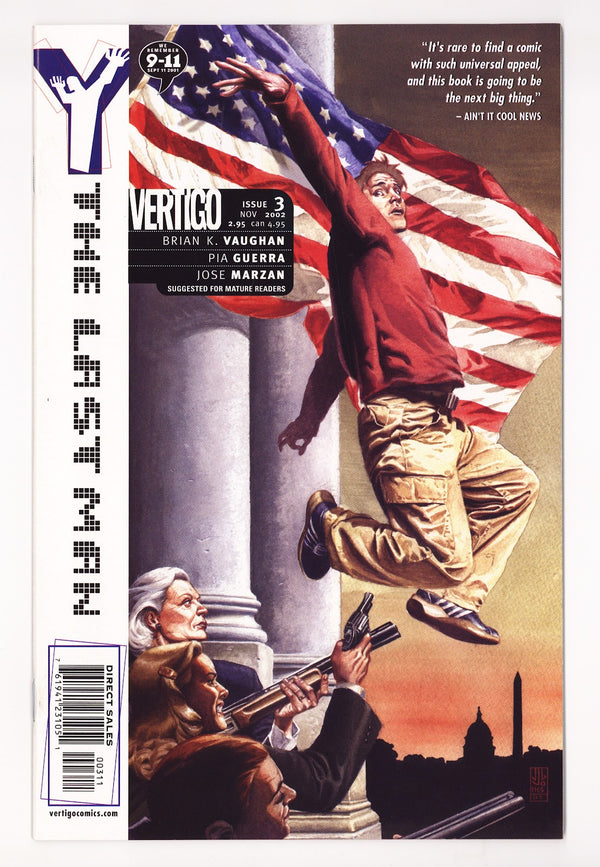 Y: The Last Man 3 VF/NM (9.0) (2002)