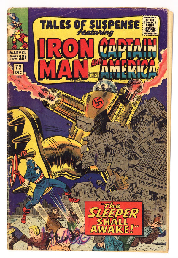 Tales of Suspense Vol 1 72 VG (4.0) (1965)
