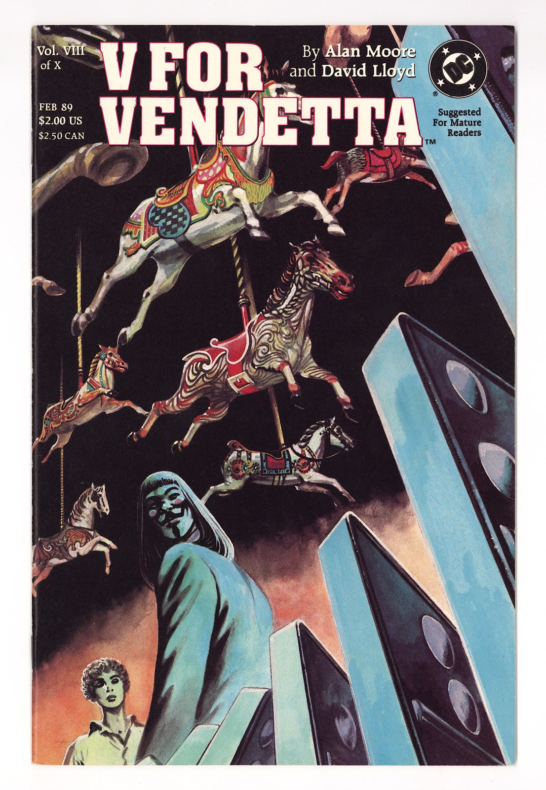 V for Vendetta   8  VF+ (8.5)   (1989)     