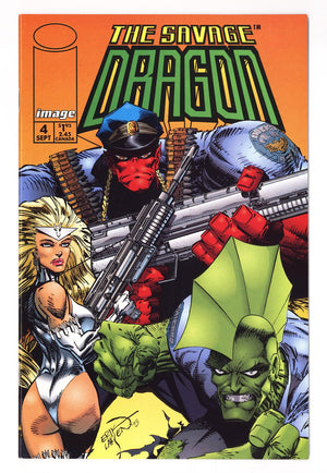 Savage Dragon Vol 2 4  Mid Grade   (1993)