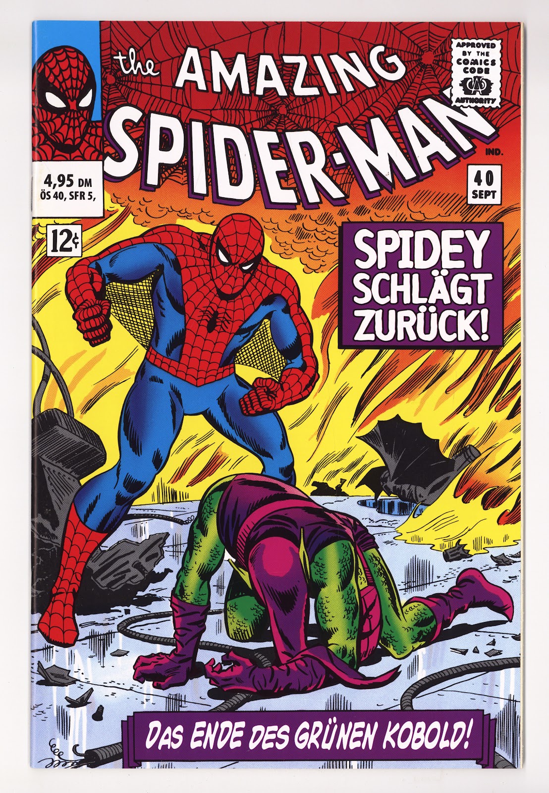 Spider-Man Komplett (Amazing Spider-Man) 40 VF+ (8.5) (2000) 