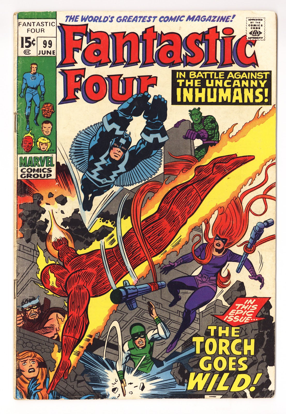 Fantastic Four Vol 1 99  VG (4.0)   (1970)     