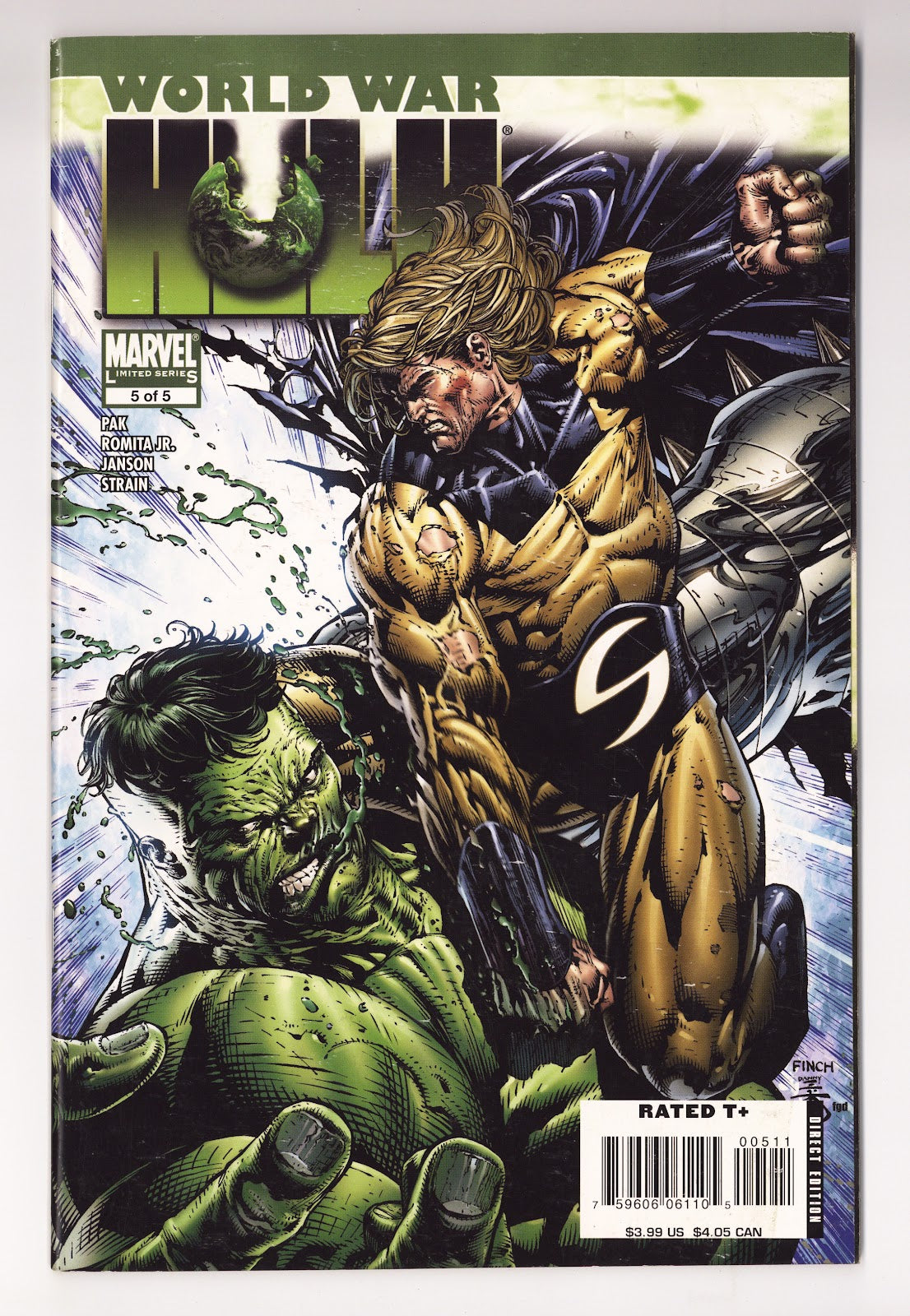 World War Hulk   5  Low Grade   (2008)     
