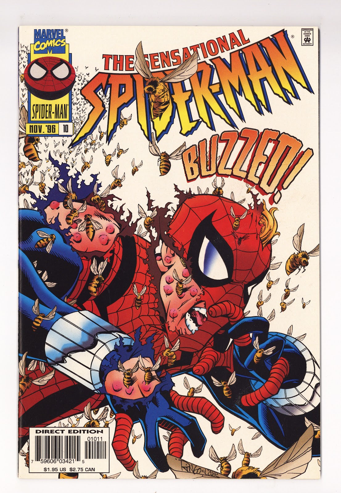 The Sensational Spider-Man Vol 1 10 High Grade (1996) Direct Edition 