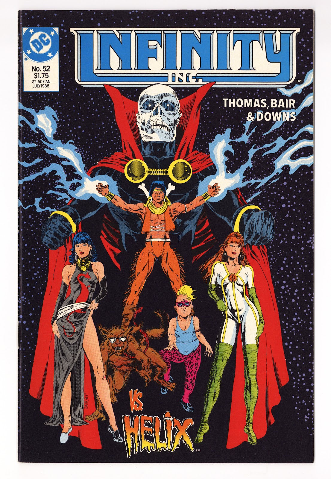 Infinity, Inc. Vol 1 52  High Grade   (1988)     
