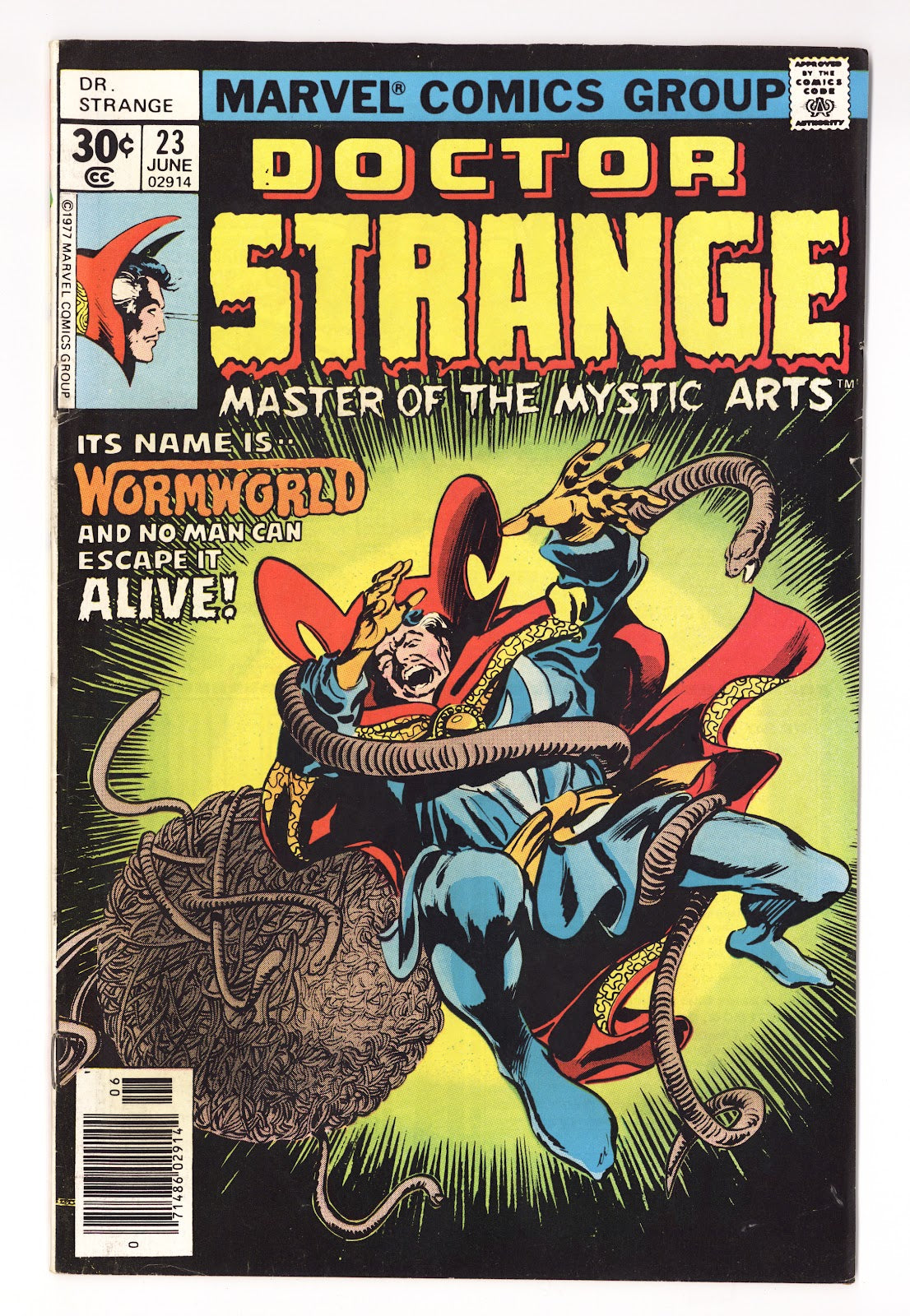 Doctor Strange Vol 2 23  Mid Grade   (1977)   Variant  