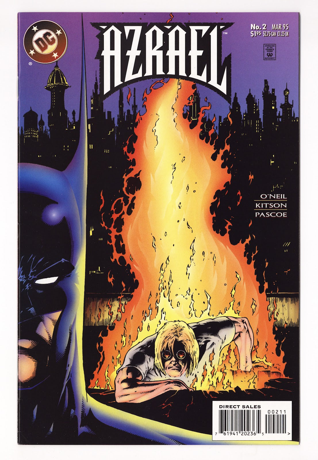 Azrael Vol 1 2 High Grade (1995) 
