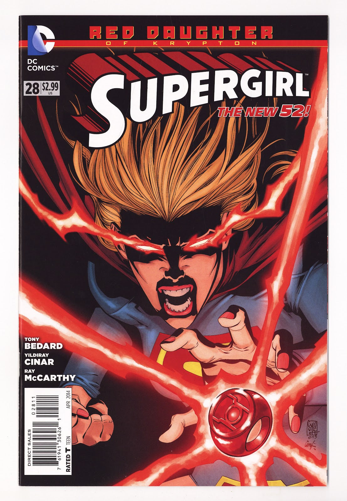 Supergirl Vol 6 28  High Grade   (2014)   Direct Sales  