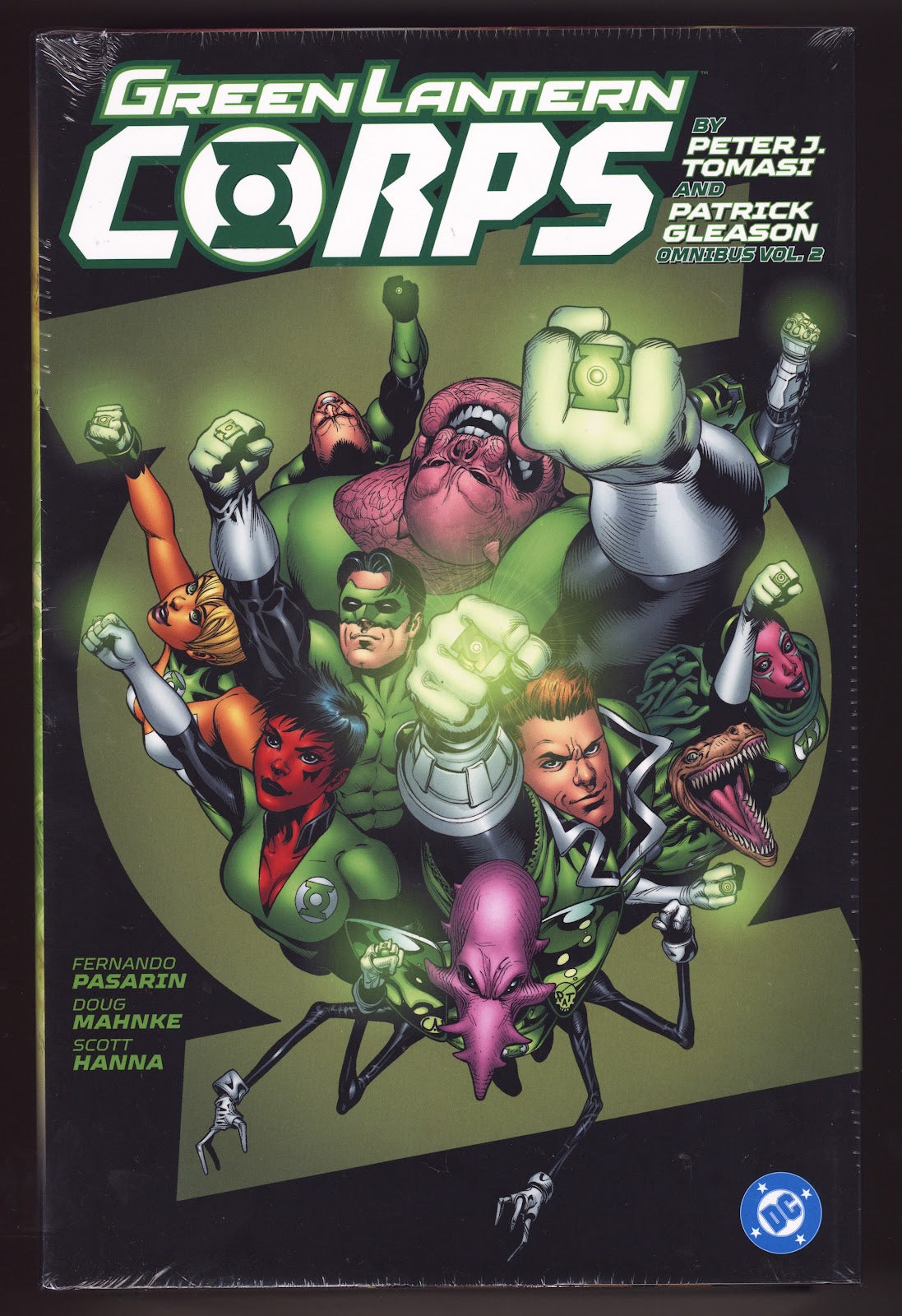 Green Lantern Corps by Peter J Tomasi and Patrick Gleason Omnibus Vol 2 HC