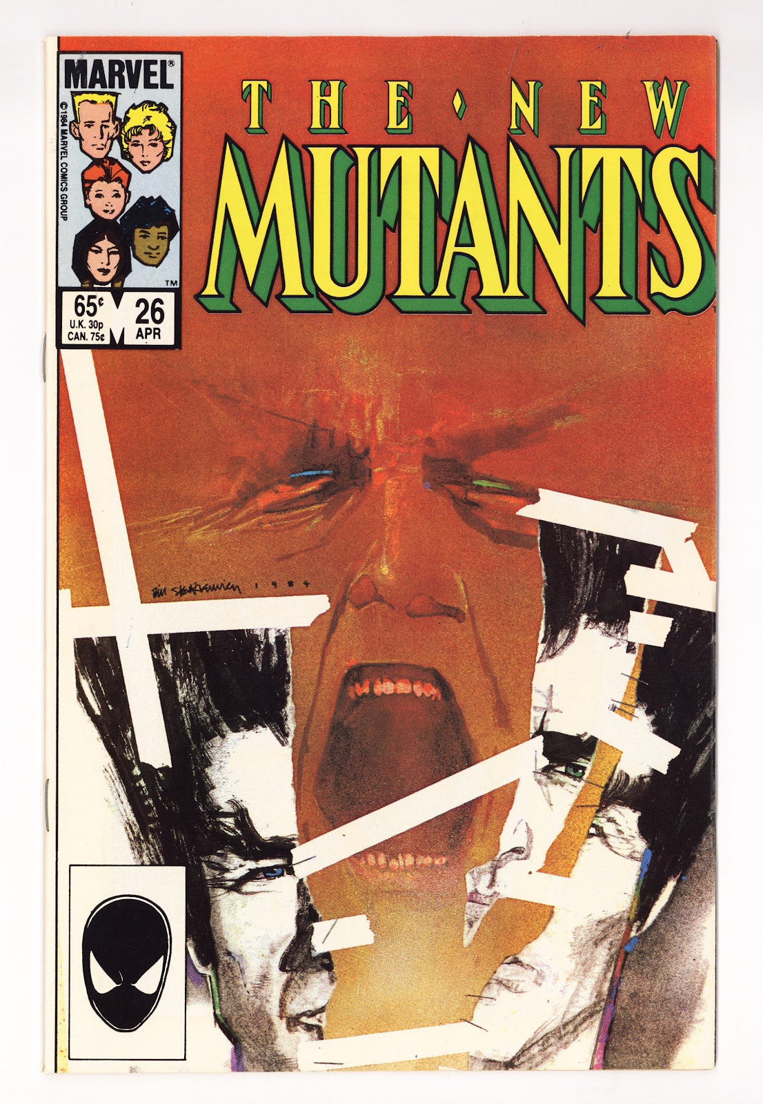 The New Mutants Vol 1 26  VF (8.0)   (1985)     
