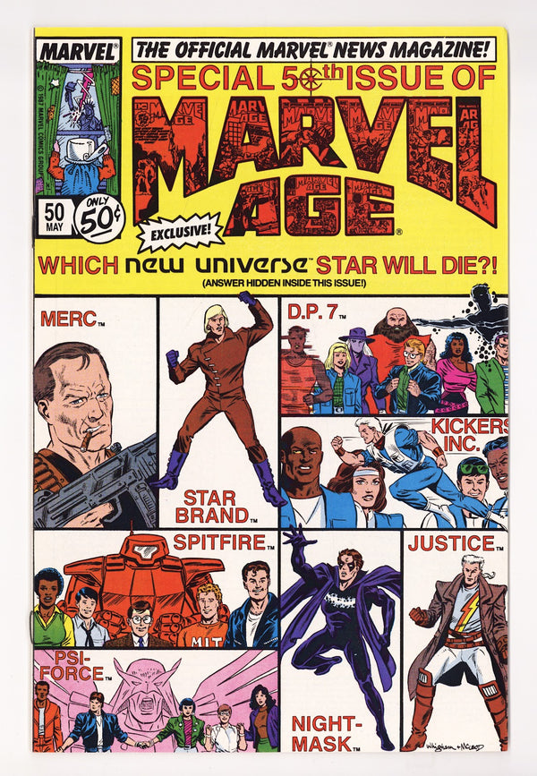 Marvel Age 50 Mid Grade (1987)