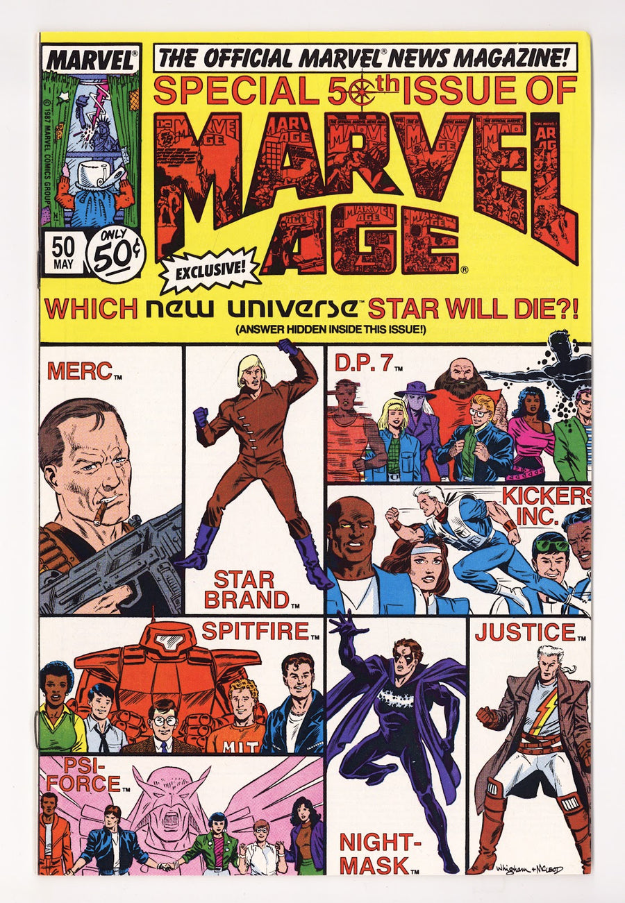 Marvel Age 50 Mid Grade (1987) 