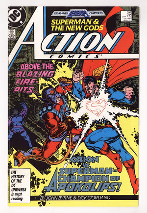 Action Comics Vol 1 586  Mid Grade   (1987)