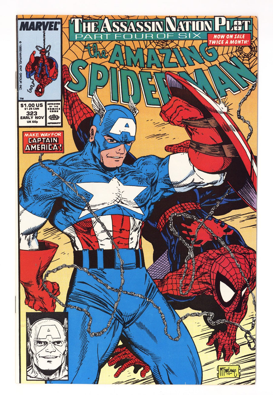 The Amazing Spider-Man Vol 1 323  VF/NM (9.0)   (1989)