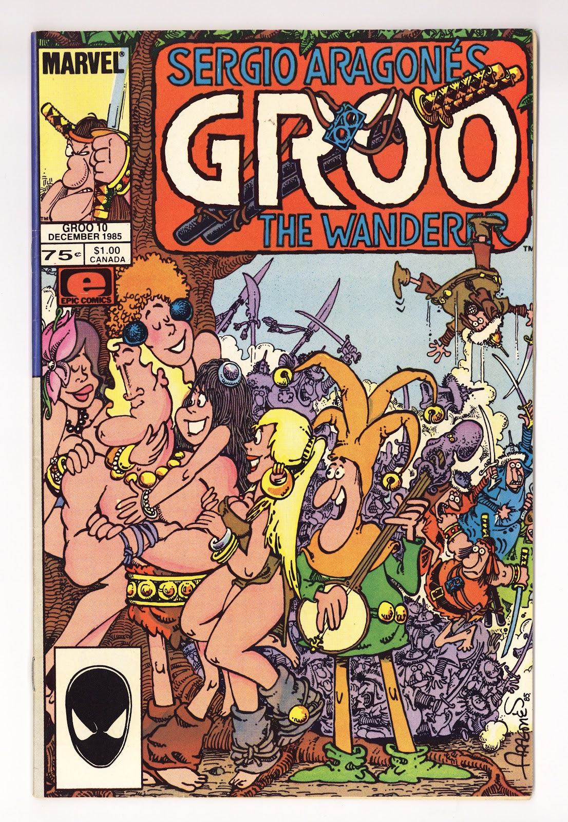 Sergio Aragones Groo the Wanderer Vol 2 10  Mid Grade   (1985)
