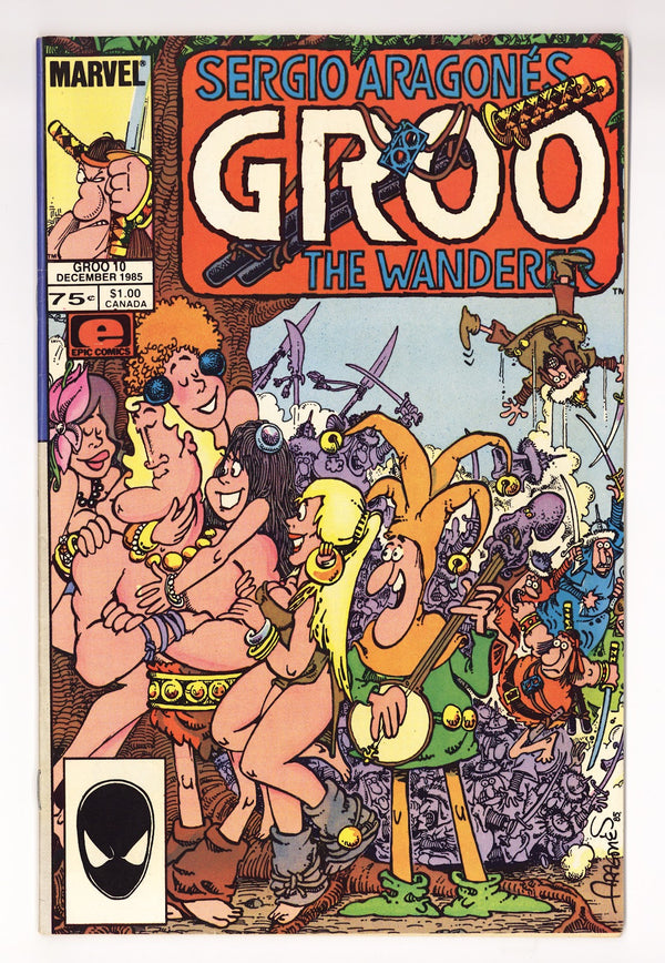 Sergio Aragones Groo the Wanderer Vol 2 10  Mid Grade   (1985)