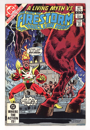 The Fury of Firestorm Vol 1 6  Mid Grade   (1982)