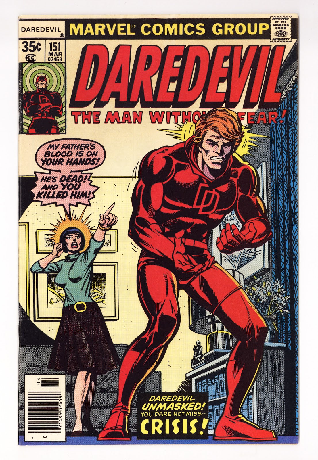 Daredevil Vol 1 151 FN+ (6.5) (1978) 