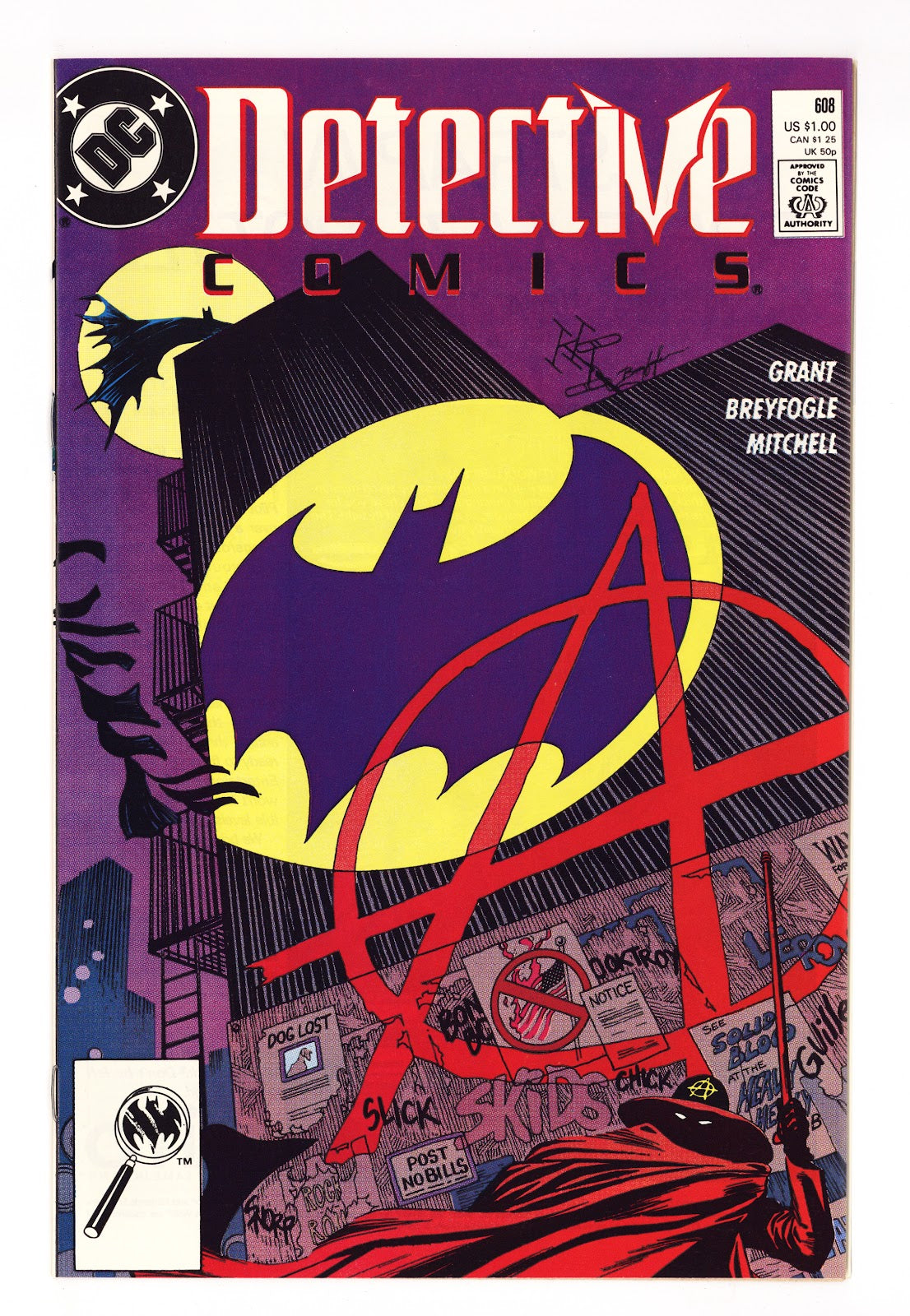 Detective Comics Vol 1 608  Mid Grade   (1989)     
