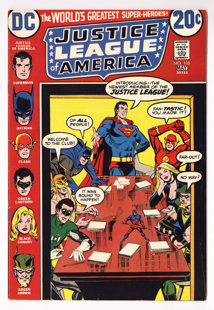 Justice League of America Vol 1 105  FN (6.0)   (1973)     
