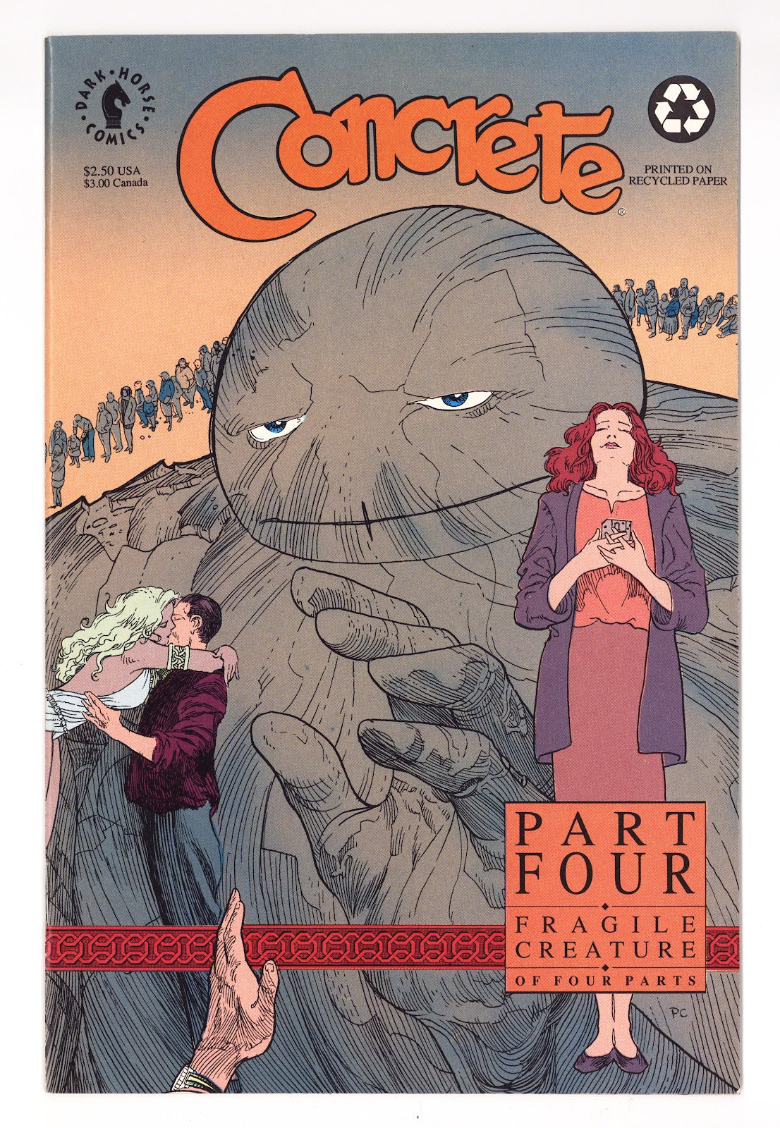 Concrete: Fragile Creature   4  High Grade   (1991)     