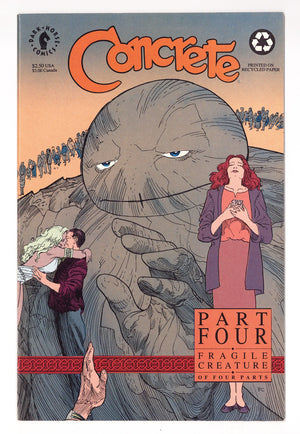Concrete: Fragile Creature   4  High Grade   (1991)