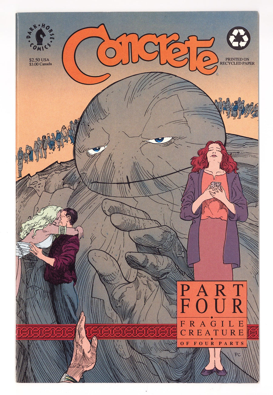 Concrete: Fragile Creature   4  High Grade   (1991)     