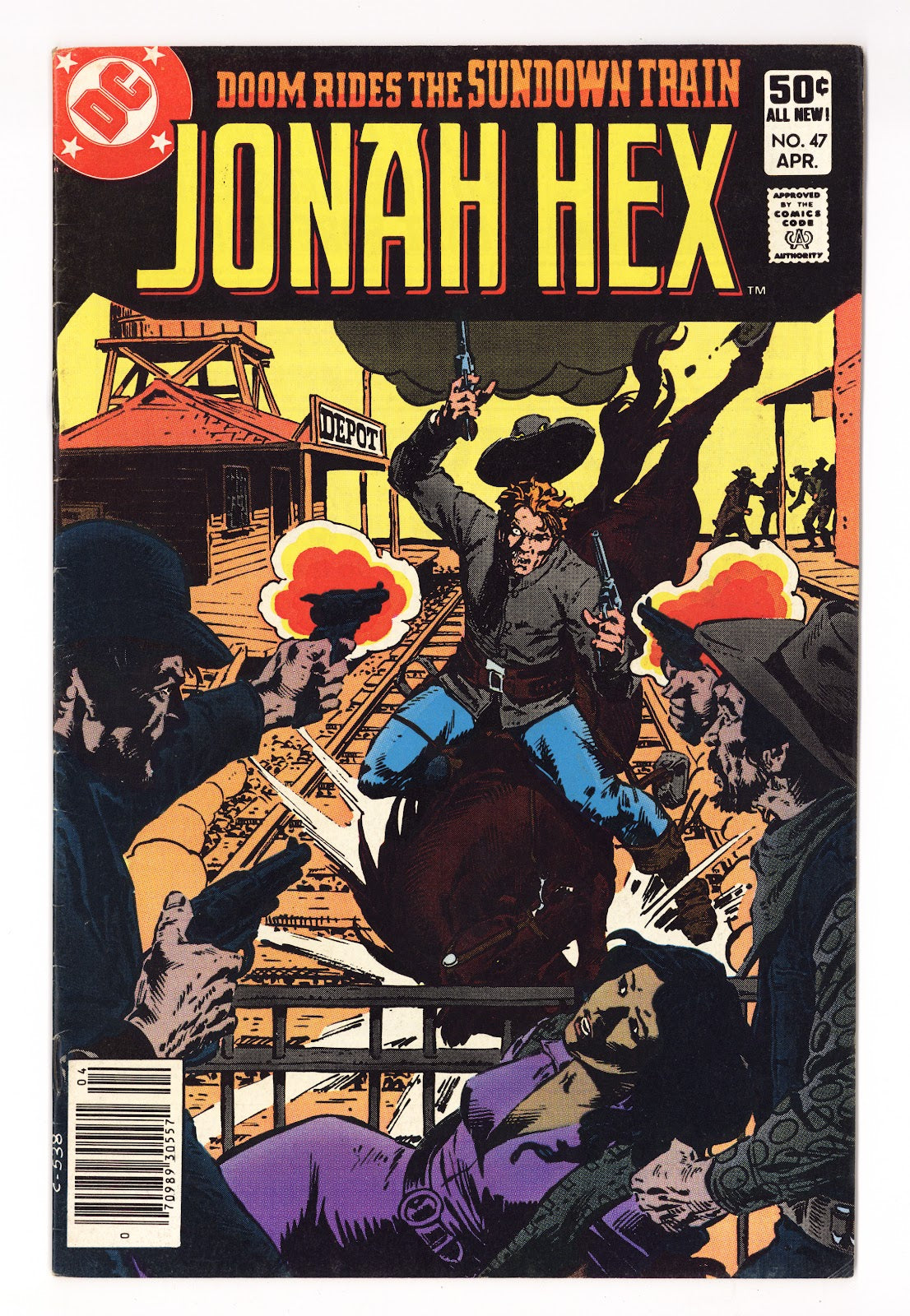 Jonah Hex Vol 1 47  Low Grade   (1981)   Newsstand  