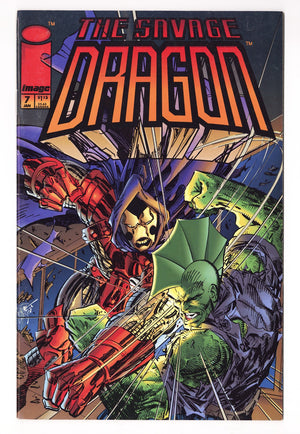Savage Dragon Vol 2 7  Mid Grade   (1994)