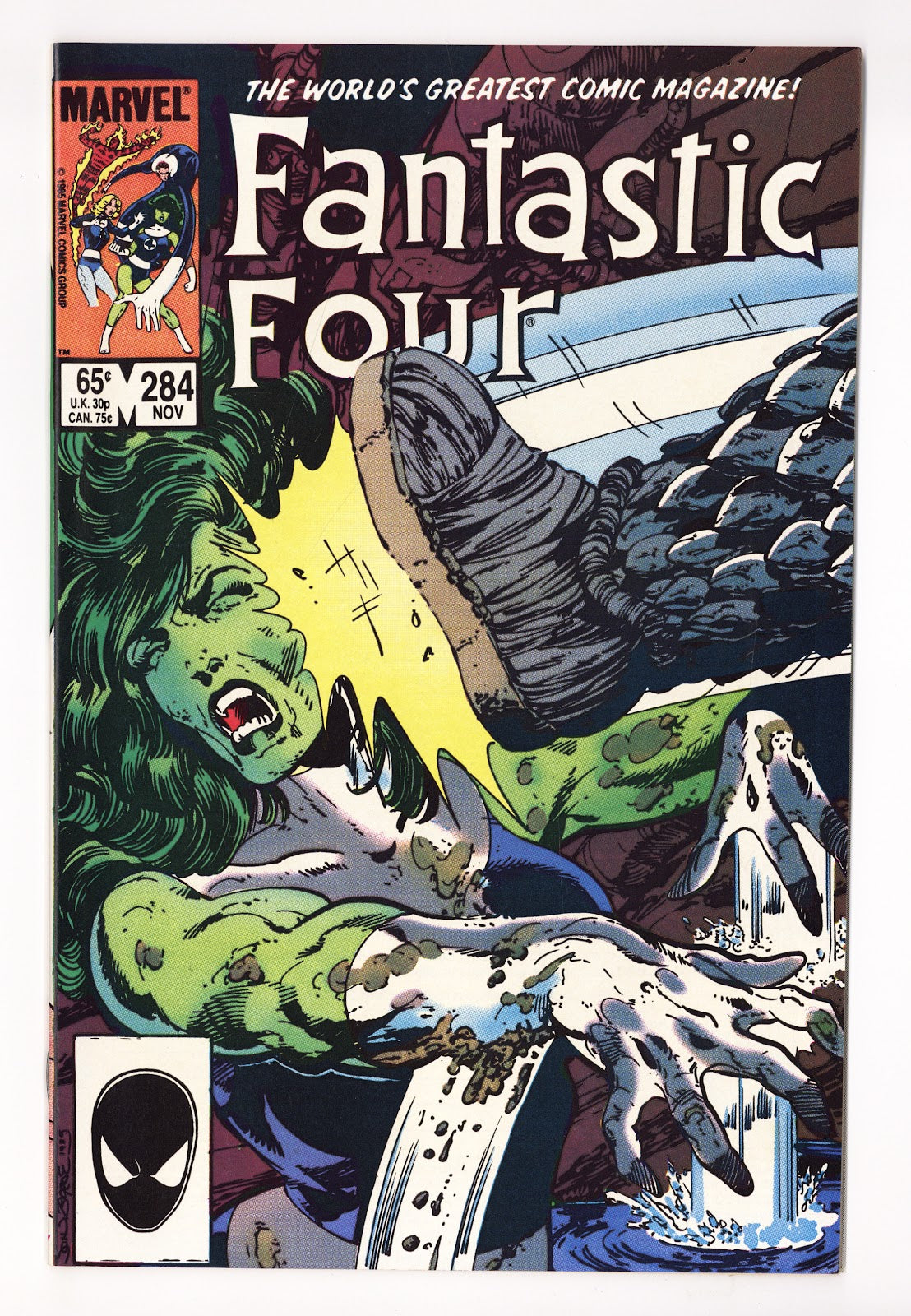Fantastic Four 284 High Grade (1985) Direct 