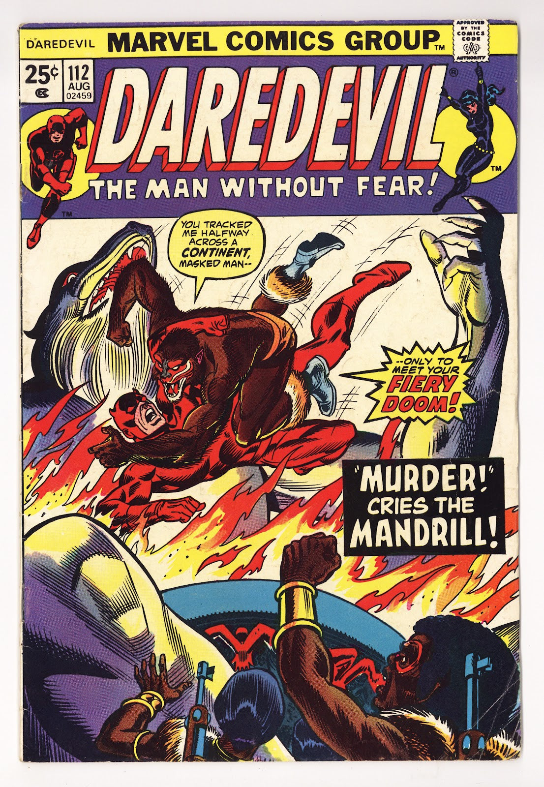 Daredevil Vol 1 112  VG/FN (5.0)   (1974)