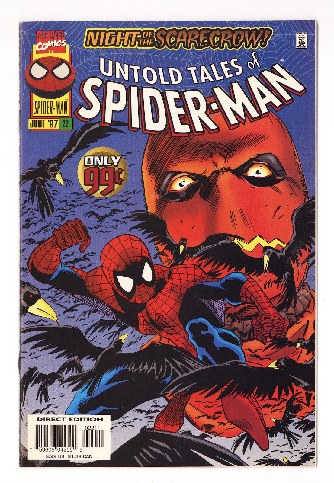 Untold Tales of Spider-Man 22 High Grade (1997) 