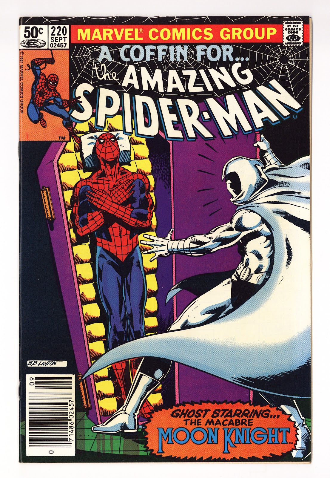 The Amazing Spider-Man Vol 1 220  VF- (7.5)   (1981)   Newsstand