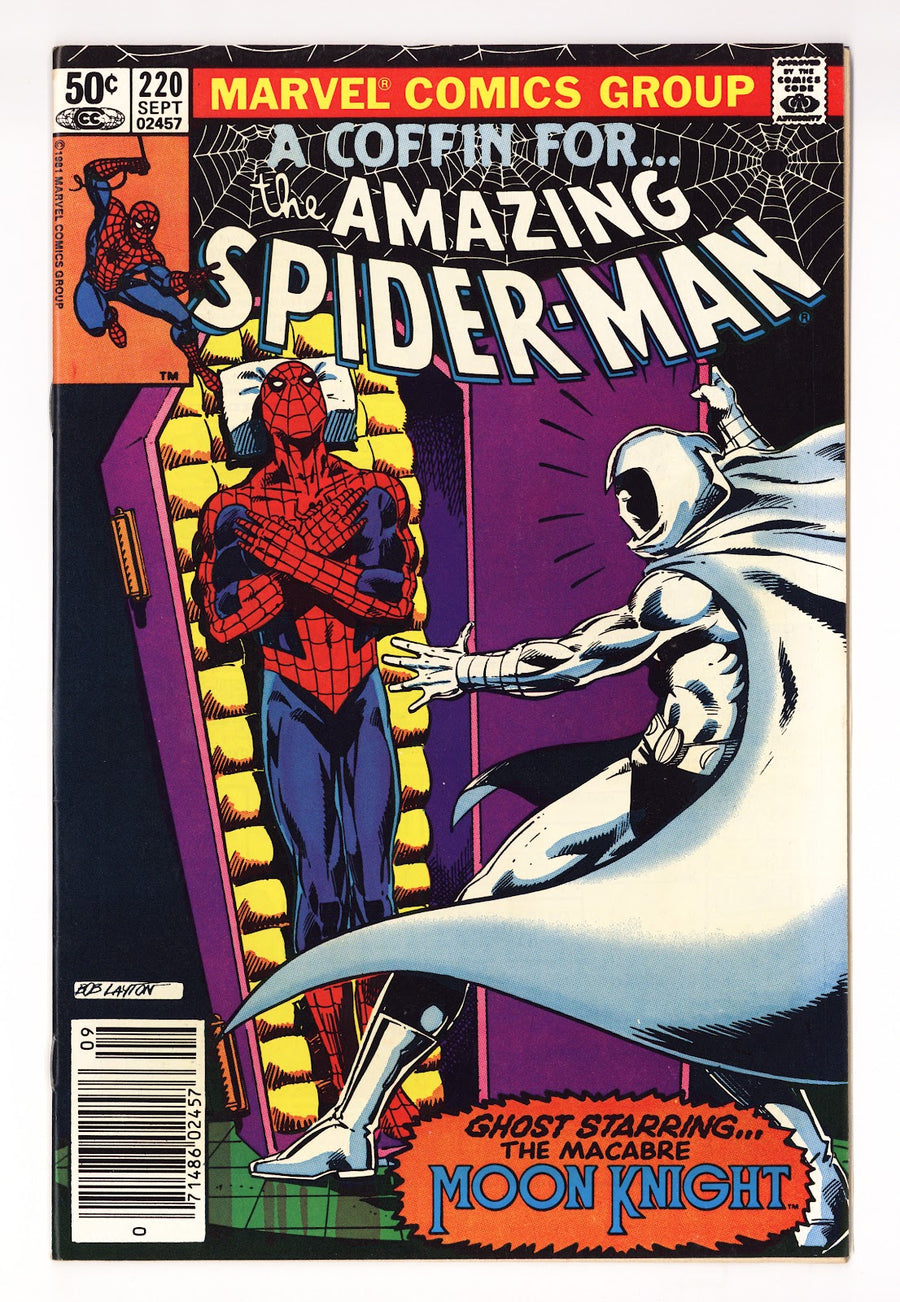 The Amazing Spider-Man Vol 1 220  VF- (7.5)   (1981)   Newsstand