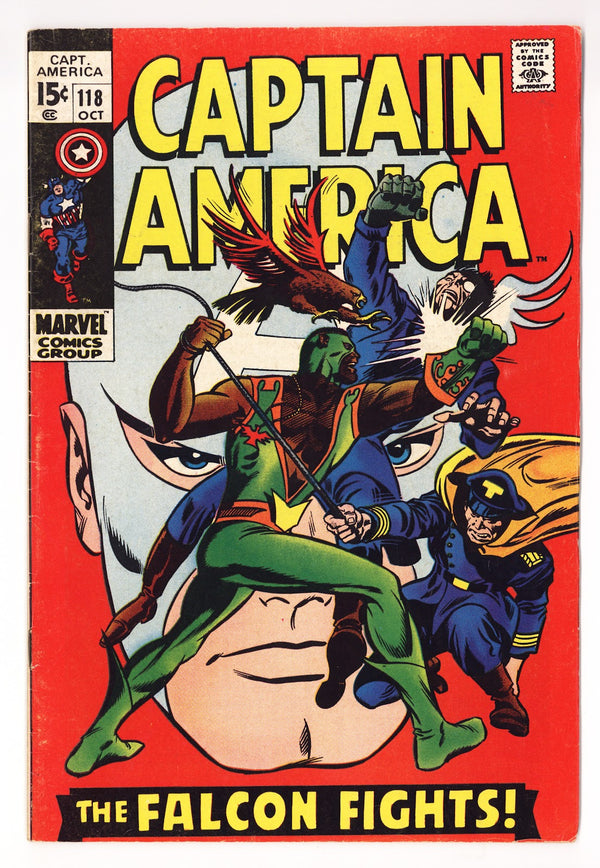 Captain America Vol 1 118  VG/FN (5.0)   (1969)