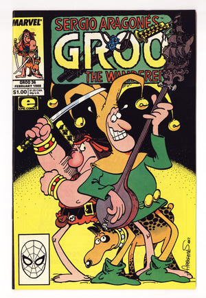 Sergio Aragones Groo the Wanderer Vol 2 36  High Grade   (1988)