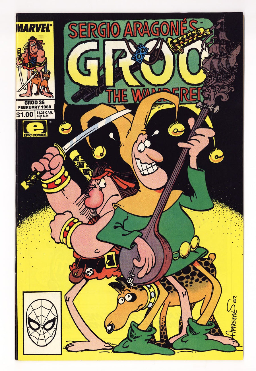 Sergio Aragones Groo the Wanderer Vol 2 36  High Grade   (1988)
