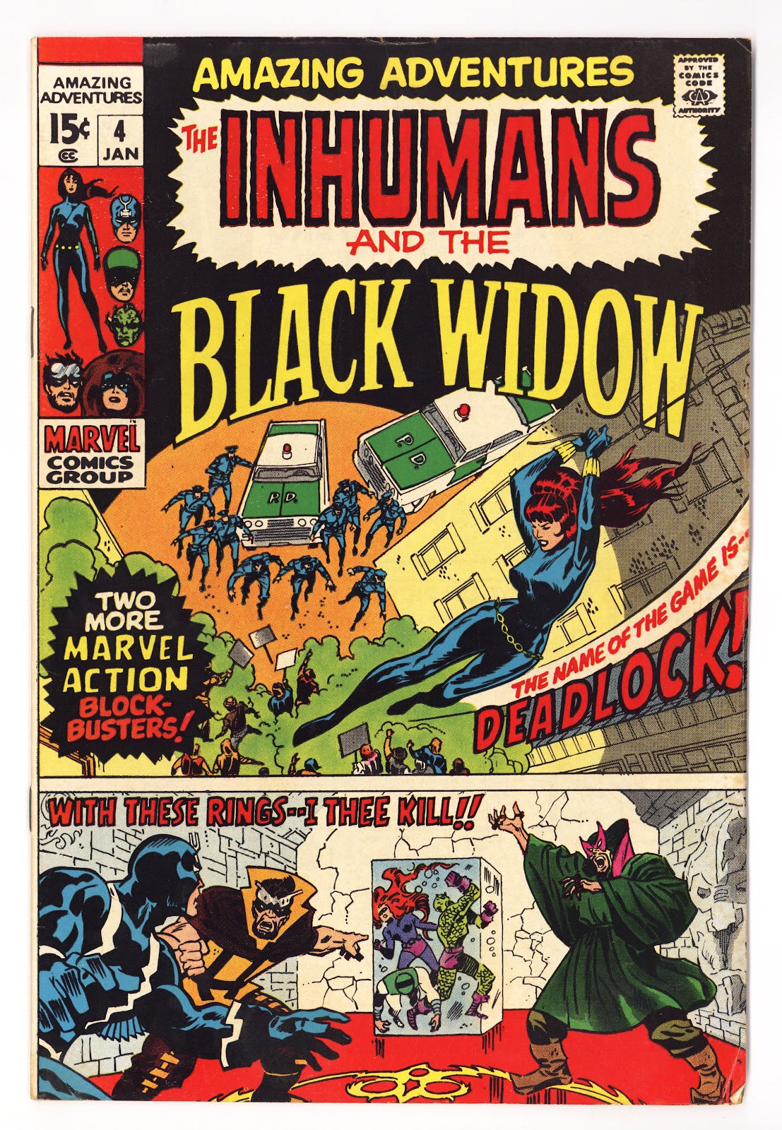 Amazing Adventures Vol 2 4 VG/FN (5.0) (1971) 