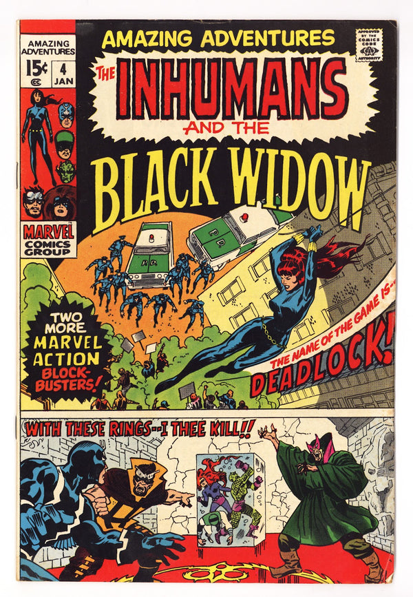 Amazing Adventures Vol 2 4 VG/FN (5.0) (1971)