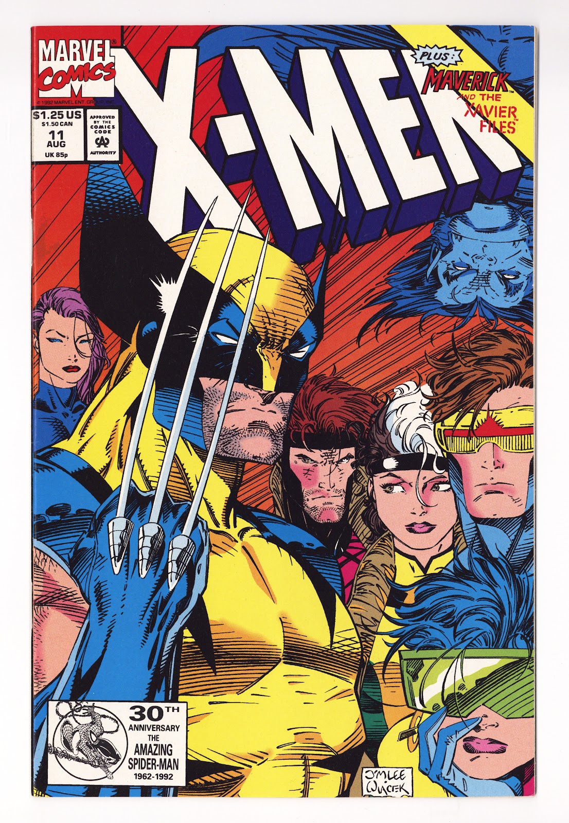X-Men Vol 1 11  VF- (7.5)   (1992)     