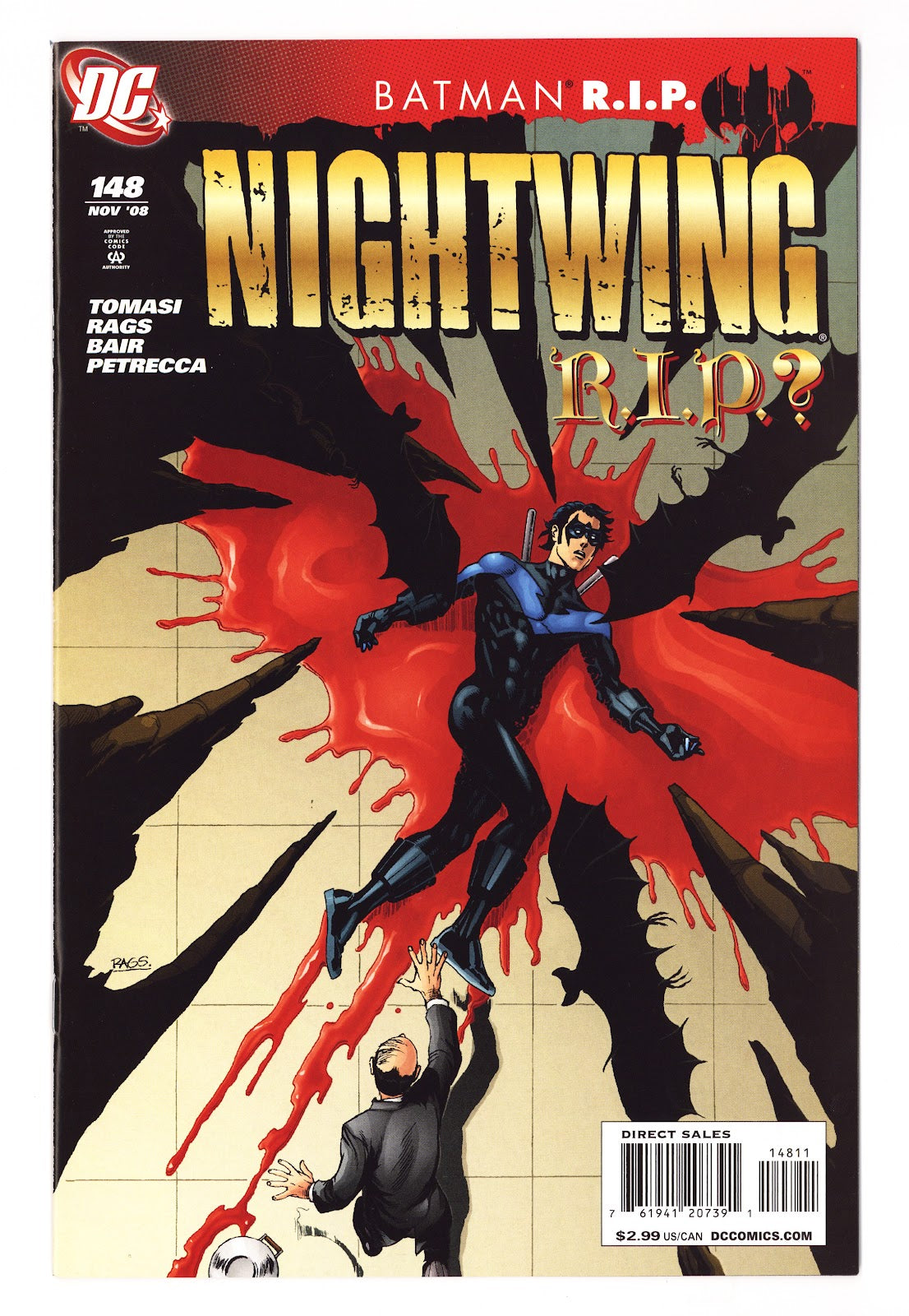 Nightwing Vol 2 148  High Grade   (2008)