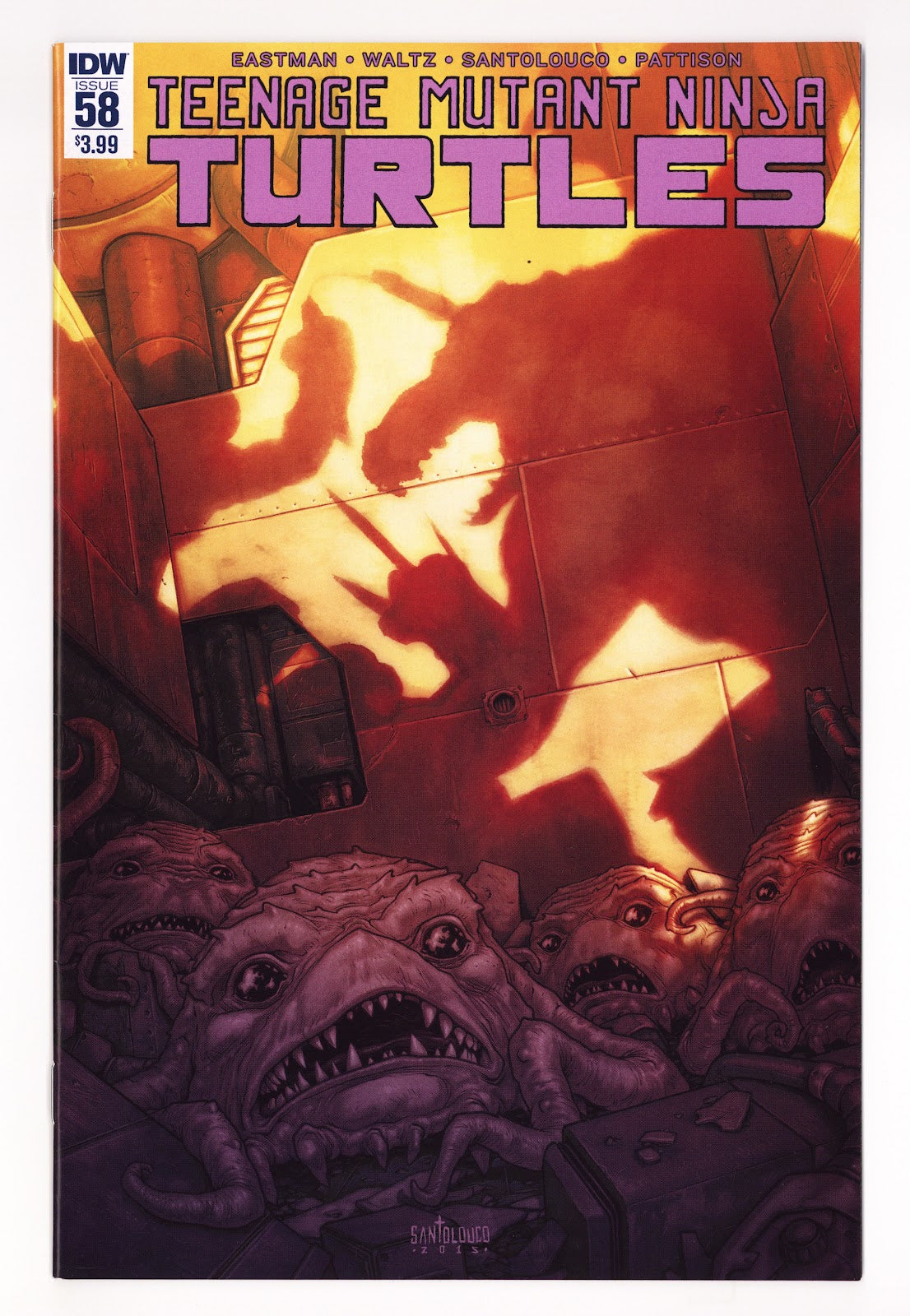 Teenage Mutant Ninja Turtles Vol 5 58 High Grade (2016) 